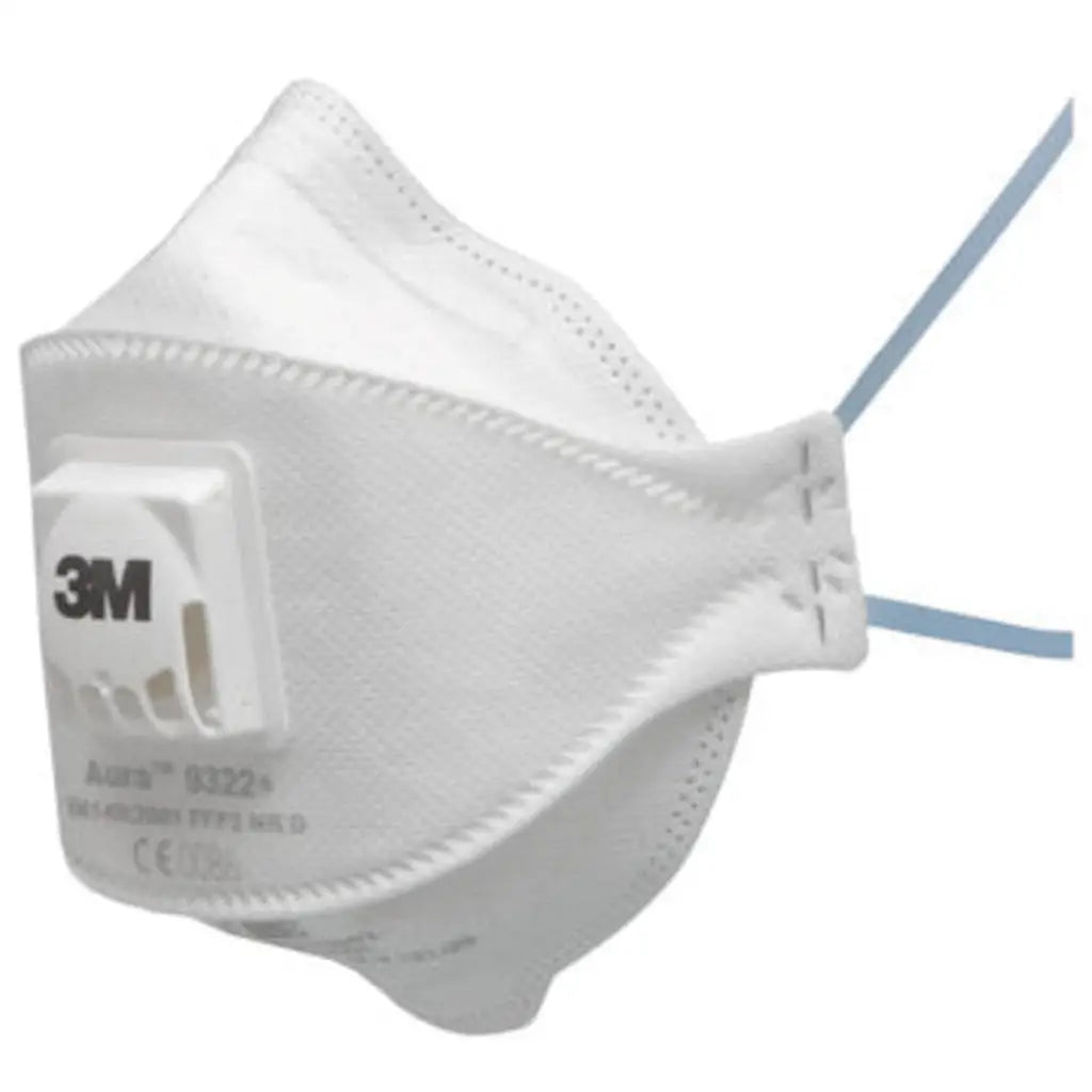 3M Aura 9322 + stofmasker FFP2 NR D met uitademventiel