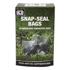 BCB Snap-Seal Bags wasserdichte Ziplock-Beutel (10 Stück)