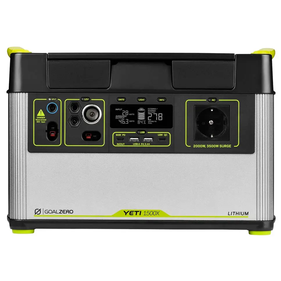 Goal Zero Yeti 1500X Portable Power Station