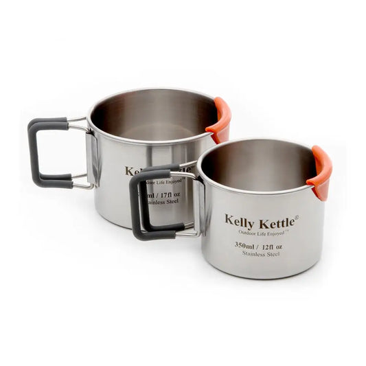 Kelly Kettle Campingbekers - 500 ml & 350 ml