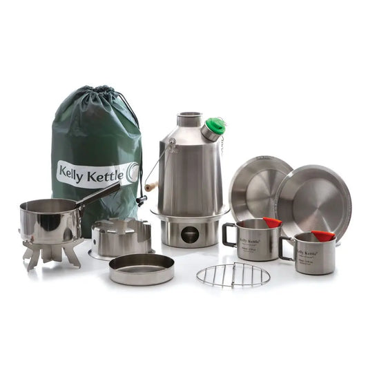 Kelly Kettle Ultimate ’Scout’ Kit RVS kookset