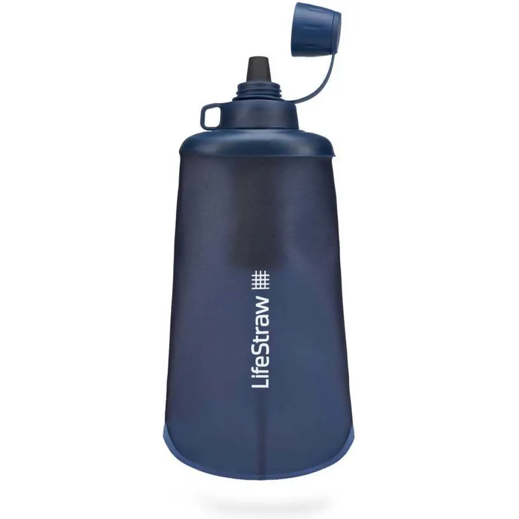 Lifestraw Peak Series Collapsible Squeeze Bottle 650ml drinkfles met waterfilter