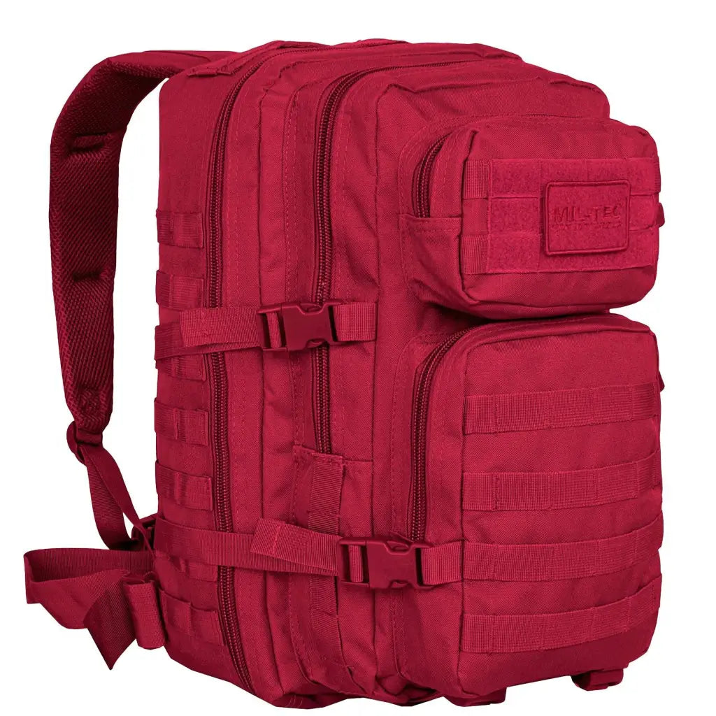 Mil - Tec U.S. Assault Backpack / rugzak - large (in verschillende kleuren) Signaalrood