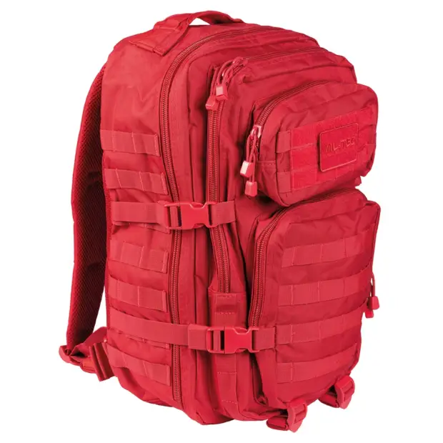 Mil-Tec U.S. Assault Backpack / rugzak - large - Signaalrood