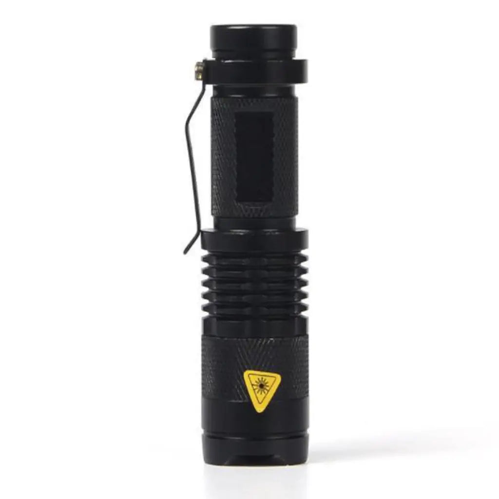 Militaire mini zaklamp – 3 standen Zoom Waterproof - 900 lumen