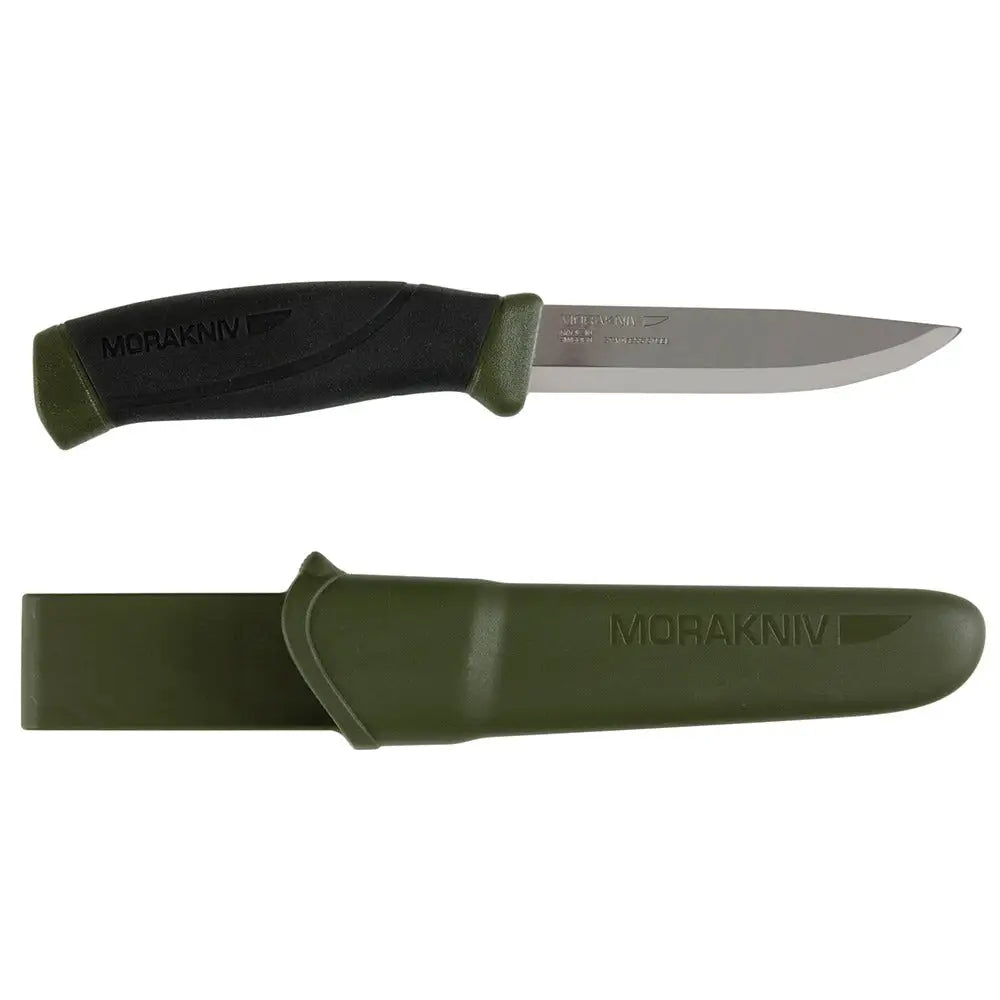 Morakniv Companion MG Stainless mes RVS groen