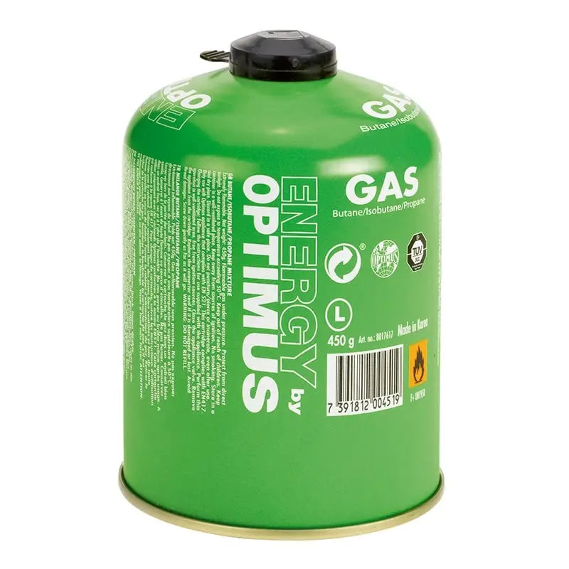 Optimus Gas Cartridge gasfles voor brandertjes - 450 gram - Outdoor en Survivaluitrusting