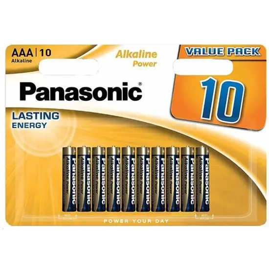 Panasonic Alkaline Power LR03/AAA - 10 Stuks