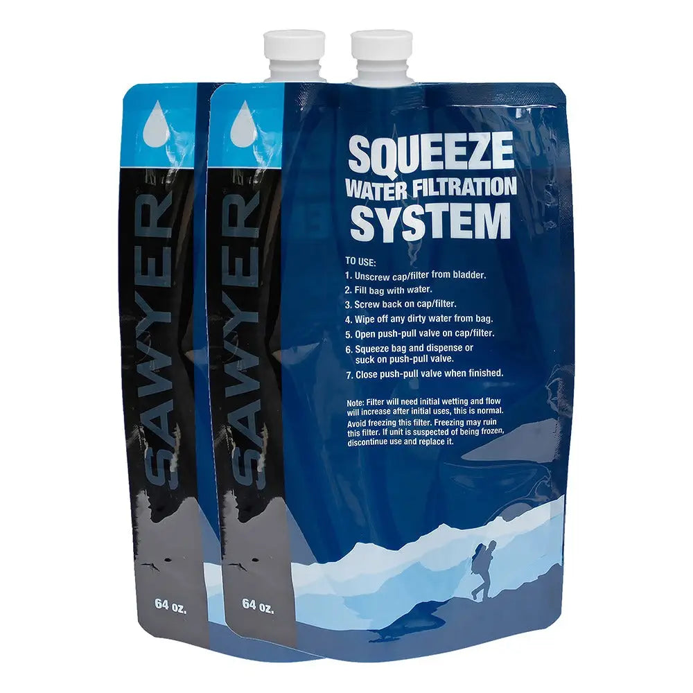 Sawyer SP114 opvouwbare waterzakken 2 liter (set van 2)