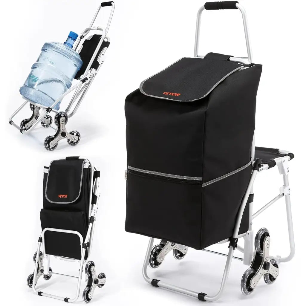 Survival Trolley voor 70-plussers met zitfunctie