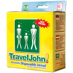 Wegwerp plaszak - TravelJohn (3 stuks)