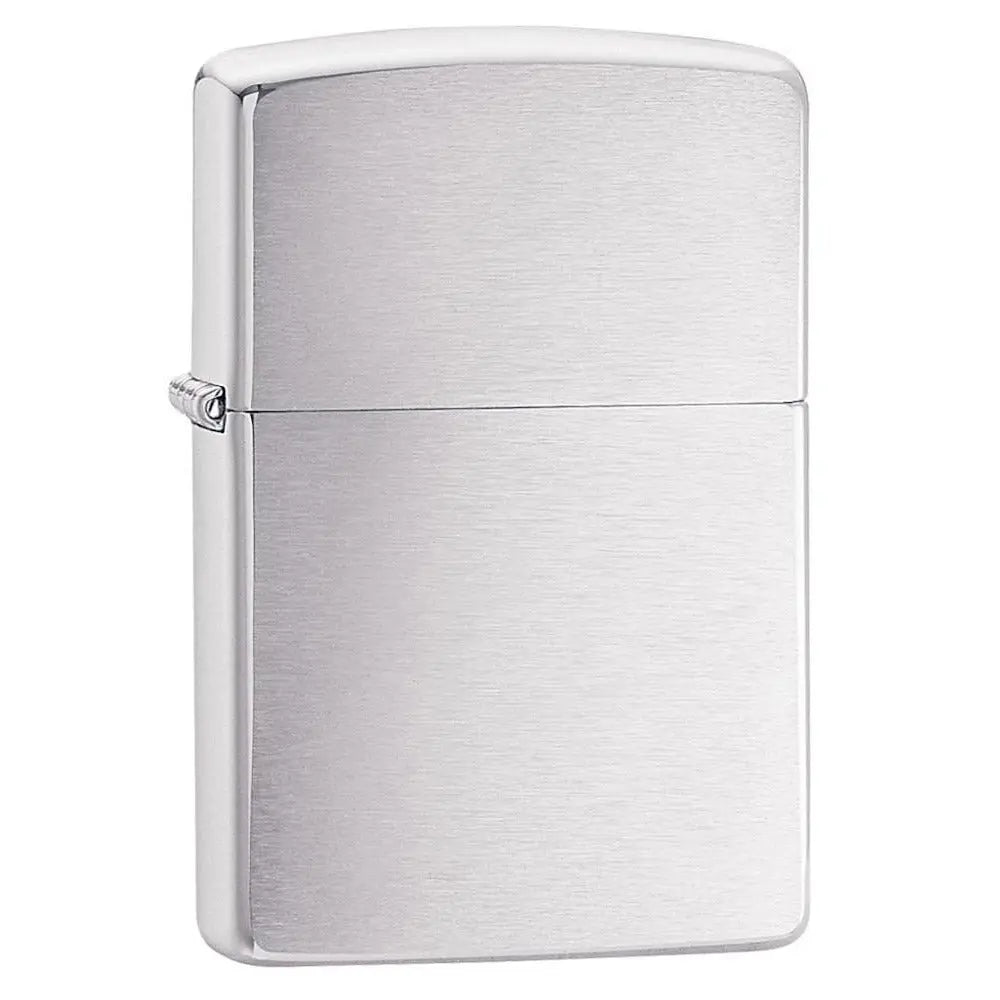 Zippo Brushed Chrome benzine aansteker